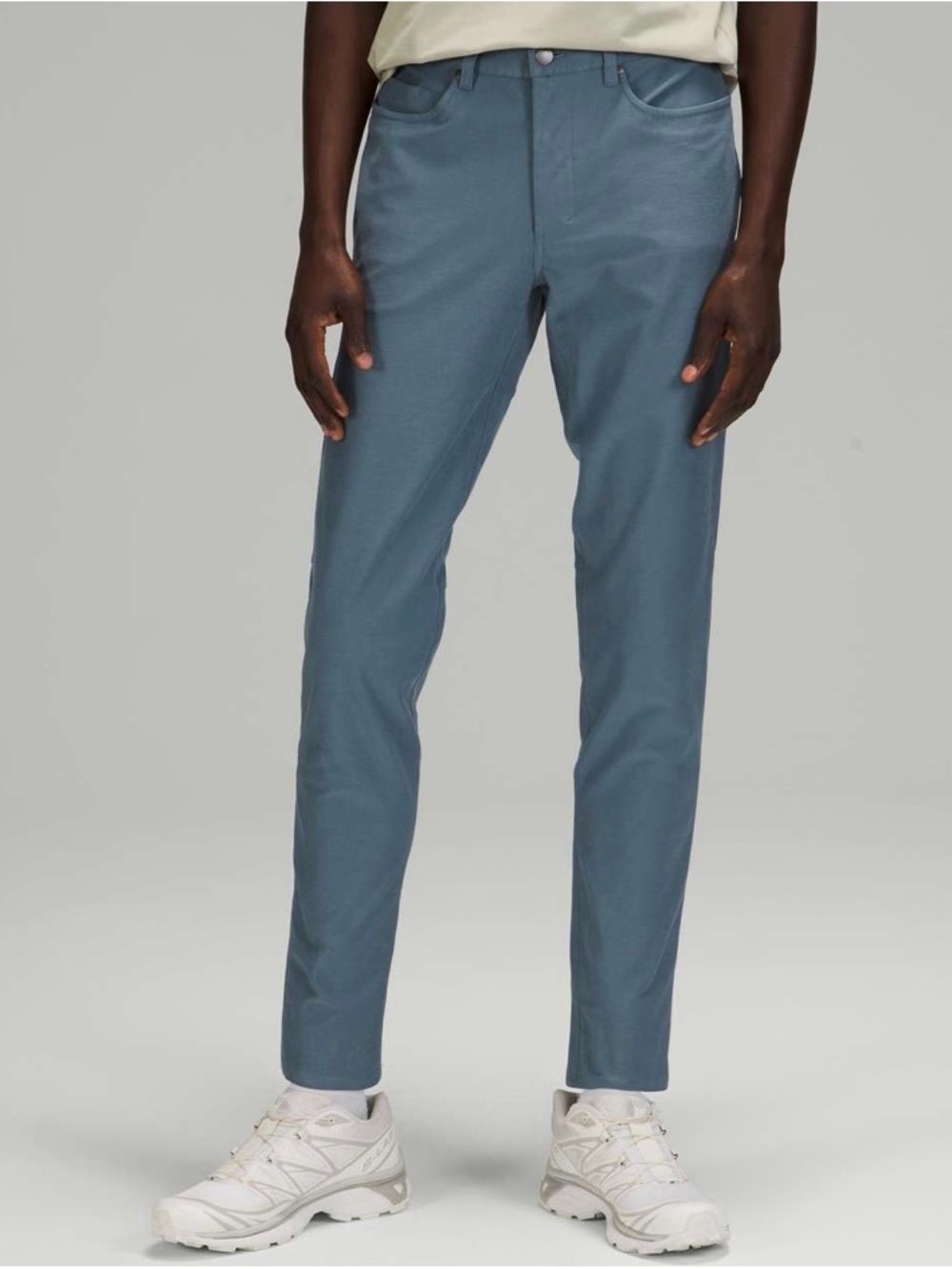lululemon athletica Men’s Relaxed Jeans in Slate Blue